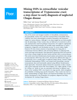 Mining SNPs in extracellular vesicular transcriptome of