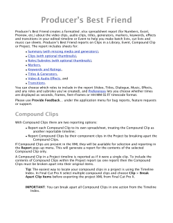 Producer`s Best Friend - Intelligent Assistance