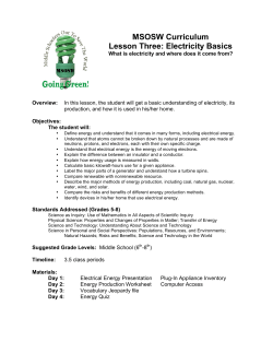 Electricity Basics
