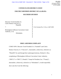 suing the Trump campaign