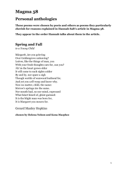 Magma 58 - Magma Poetry