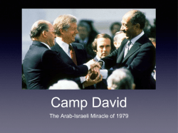 The Arab-Israeli Miracle of 1979