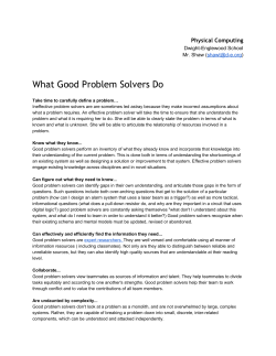 HabitsofEffectiveProblemSolvers