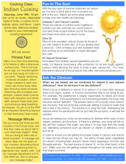 June 2011 - Well of Life Center