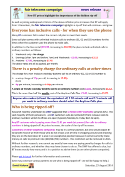 New BT prices highlight the importance of the hidden rip-off