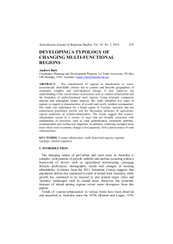 Developing a Typology of Changing Multi
