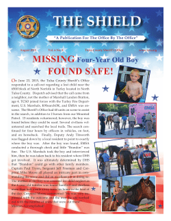 the shield - Tulsa County Sheriff`s Office