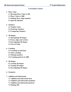 Math - Silk Road International School