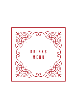 drinks menu