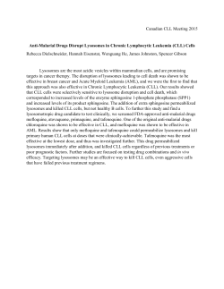 2015 Abstracts - University of Manitoba