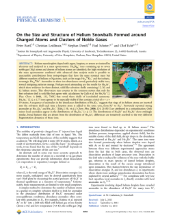 On the Size and Structure of Helium Snowballs