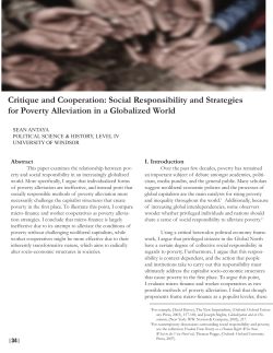 Critique and Cooperation: Social Responsibility and Strategies for