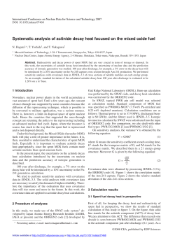 Systematic analysis of actinide decay heat focused on the mixed