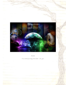 FOOD A 12 card journey into food &ndash; for you.