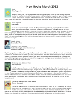 New Books March 2012