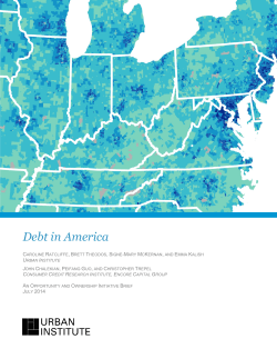 Debt in America - Urban Institute