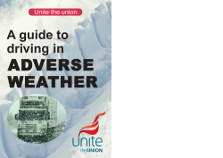 adverse weather - Unite the union