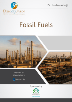 Fossil Fuels - Future City