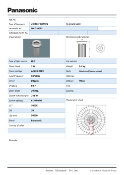Outdoor Lighting AGL010033 LED 3 W 1.4 kg AC220