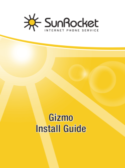 Gizmo Install Guide