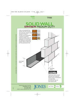solid wall - Jones Of Oswestry