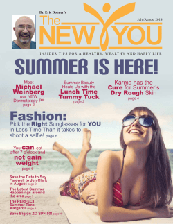 summer is here! - New York Skin And Vein Center