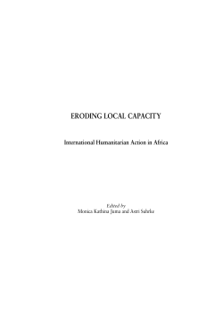 eroding local capacity