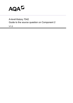 Guide to the source question