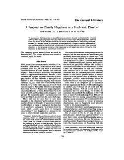The Current Literature