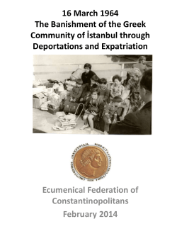 İstanbul Rum Toplumunun