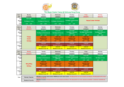 The Magic Easter Camp @ Saikung Hong Kong