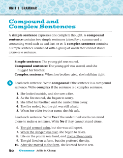 Grammar Handbook Online