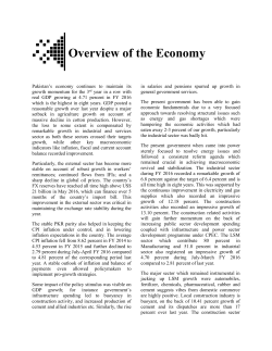 Overview of the Economy