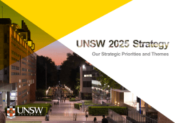 Our Strategic Priorities and Themes