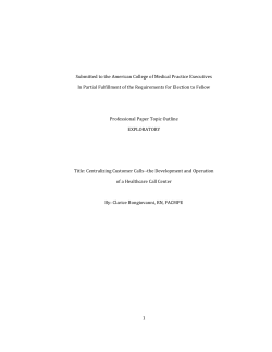 American College of Medical Practice Executive