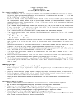 Chemistry Close Session Questions