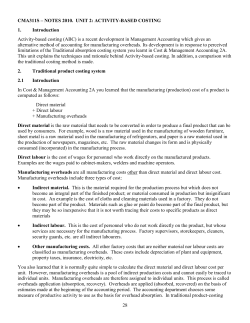CMA611S-2016-CMA311S - Notes (2010) - Unit 2