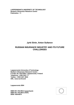 Russian insurance 2004