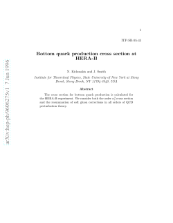 Bottom quark production cross section at HERA-B