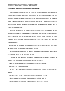 Stoichiometry of the decomposition reaction of the diazene The