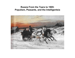 Russia From the Tsars to 1905