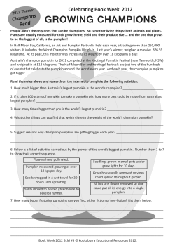 growing champions - Kookaburra Educational Resources
