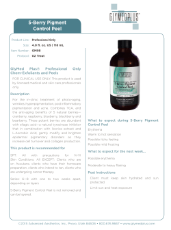 5-Berry Pigment Control Peel