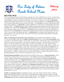 School Newsletter for February 2016