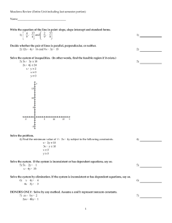 Meadows Review (Entire Unit including last