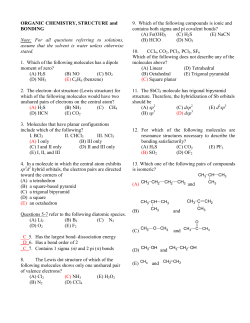 ATOMIC THEORY, PERIODICITY, ORGANIC, and