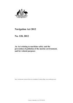 Navigation Act 2012 No. 128, 2012