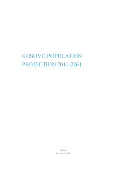 KOSOVO POPULATION PROJECTION 2011-2061