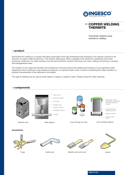 Copper welding thermite
