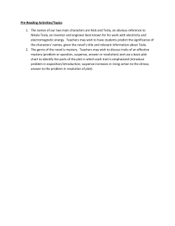 Pre-Reading Activities/Topics 1. The names of our two main